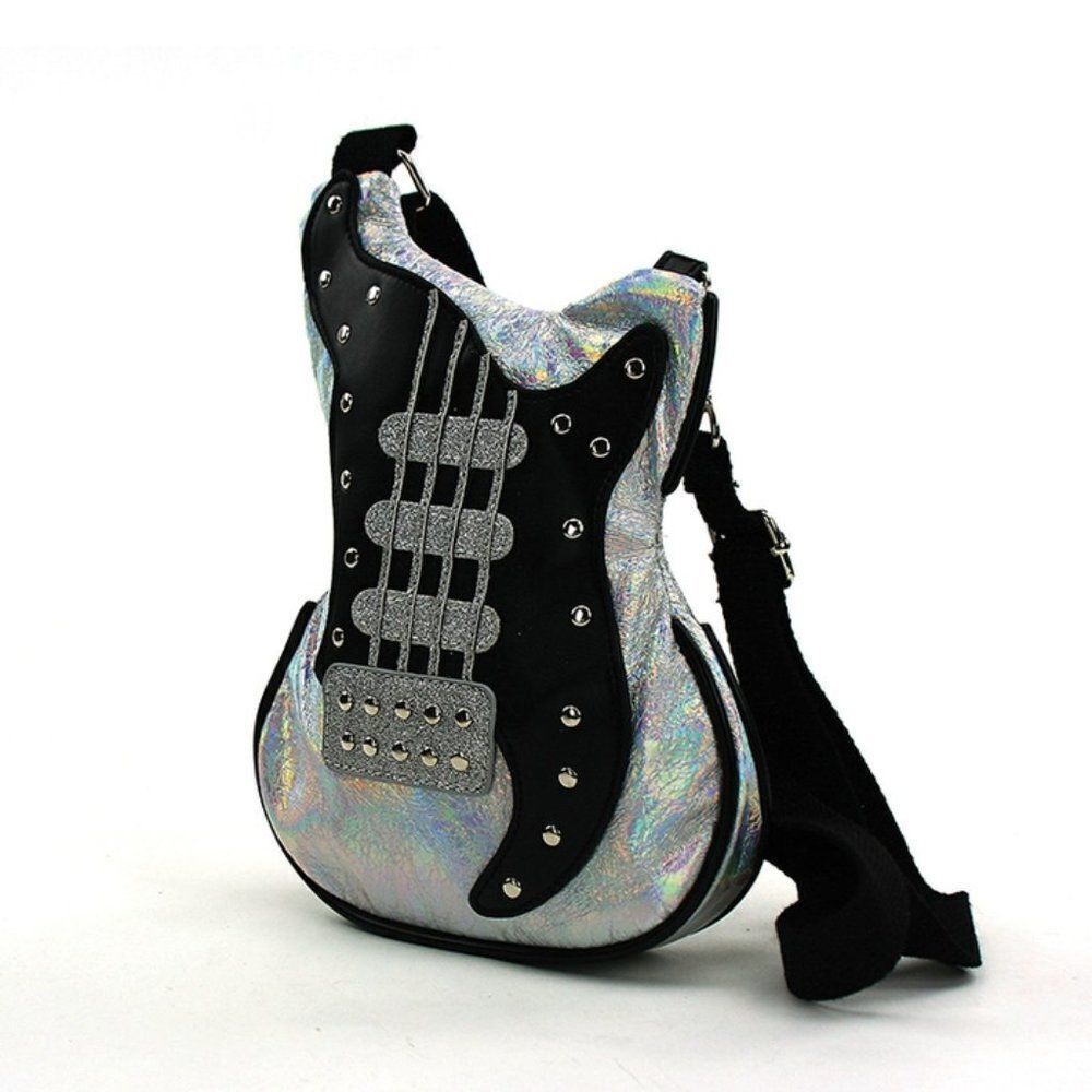 Guitar Crossbody Bag in Vinyl - HOST PICK!! - Picture 2 of 6